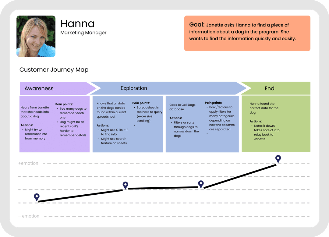 Hanna Customer Journey Map